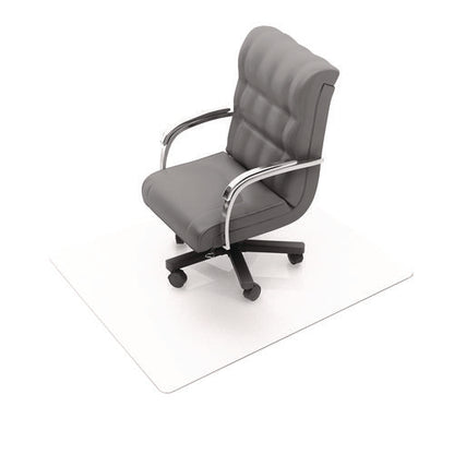 Cleartex Advantagemat Phthalate Free Pvc Chair Mat For Low Pile Carpets, 45" W X 53" L, Clear
