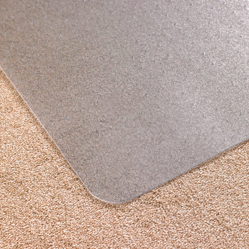 Cleartex Advantagemat Phthalate Free Pvc Chair Mat For Low Pile Carpets, 36" W X 48" L, Clear
