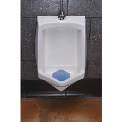 Wave 3d Urinal Deodorizer, Cotton Blossom Scent, Blue, 10/box