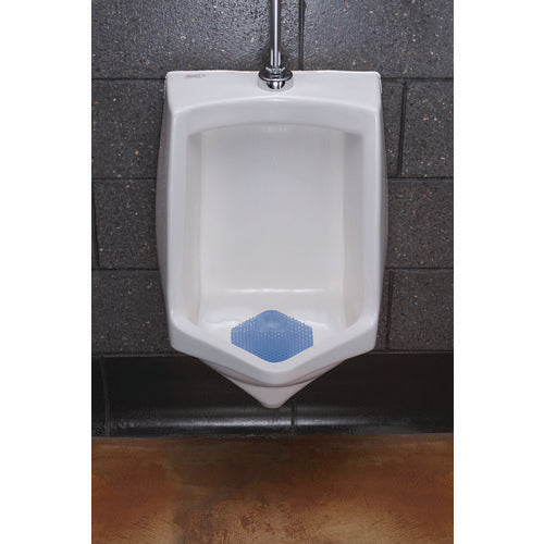 Wave 3d Urinal Deodorizer, Cotton Blossom Scent, Blue, 10/box, 6 Boxes/carton