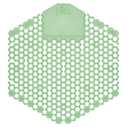 Wave 3d Urinal Deodorizer, Cucumber Melon Scent, Green, 10/box