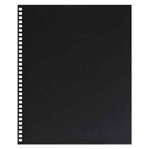 Proclick Pre-punched Presentation Covers, Paper, Square Corners, 11 X 8.5, Black, 25/pack
