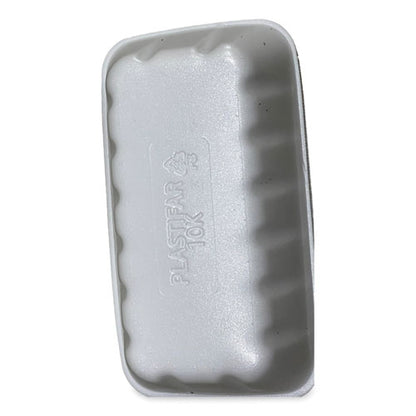 Meat Trays, #10k, 10.75 X 5.95 X 1.87, White, Foam, 250/carton