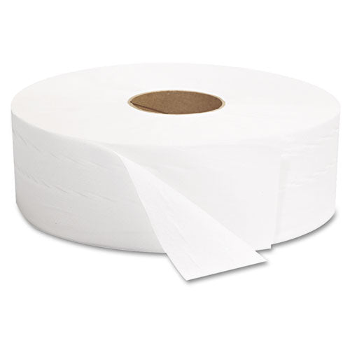 Jrt Jumbo Bath Tissue, Septic Safe, 2-ply, 3.3" X 1,375 Ft, White, 6 Rolls/carton