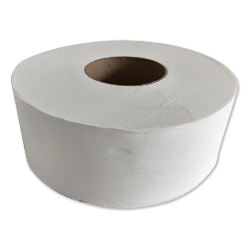 Jrt Jumbo-junior Bath Tissue, 2-ply, 3.1" X 1,000 Ft, White, 12 Rolls/carton