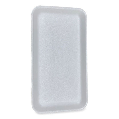 Meat Trays, #1525, 14.5 X 8 X 0.75, White, Foam, 250/carton