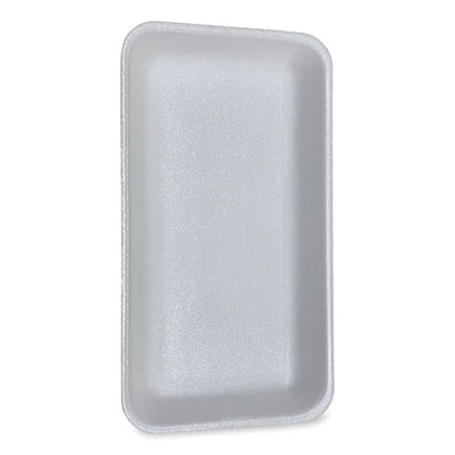 Meat Trays, #15p, 14.44 X 7.88 X 1.37, White, Foam, 200/carton