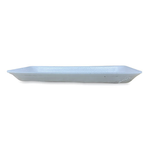 Meat Trays, #15p, 14.44 X 7.88 X 1.37, White, Foam, 200/carton