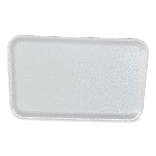 Meat Trays, #16s, 11.63 X 7.25 X 0.54, White, Foam, 250/carton