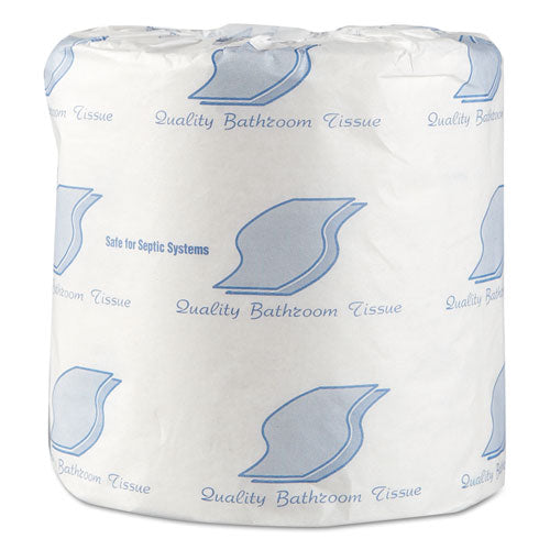Standard Bath Tissue, Individually Wrapped Rolls, Septic Safe, 1-ply, White, 1,000 Sheets/roll, 96 Rolls/carton