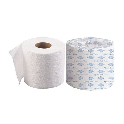 Standard Bath Tissue, 2-ply, White, 500 Sheets/roll, 96 Rolls/carton