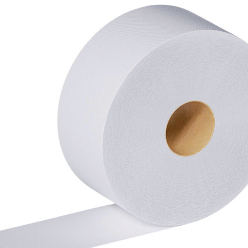 Jumbo Roll Bath Tissue, 2-ply, 3.2" X 525 Ft, White, 12 Rolls/carton