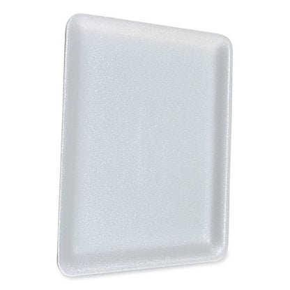 Meat Trays, #9p, 12.25 X 9.25 X 0.62, White, Foam, 200/carton