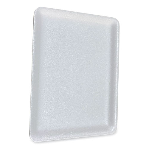 Meat Trays, #9p, 12.25 X 9.25 X 0.62, White, Foam, 200/carton