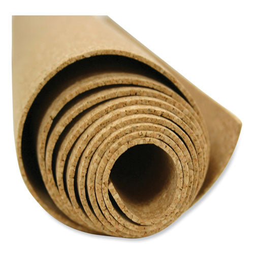Natural Cork Roll, 48" X 0.25" X 96", Tan