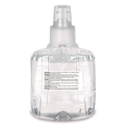Clear And Mild Foam Handwash Refill, For Ltx-12 Dispenser, Fragrance-free, 1,200 Ml, 2/carton