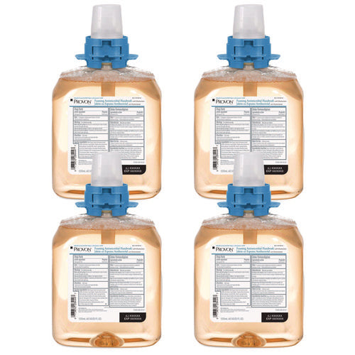 Foaming Antimicrobial Handwash/moisturizer Refill, For Fmx-12 Dispenser, Light Fruity Scent, 1,250 Ml, 4/carton