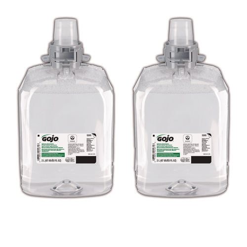 Green Certified Foam Hand Cleaner, Refill For Gojo Fmx-20 Push-style Dispenser, Unscented, 2,000 Ml, 2/carton