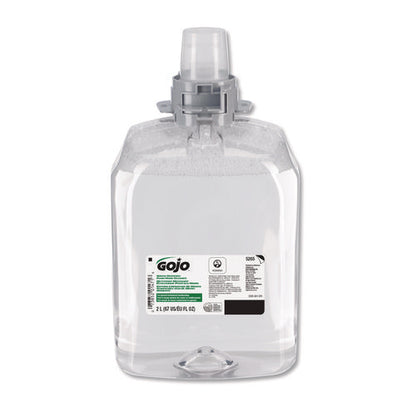 Green Certified Foam Hand Cleaner, Refill For Gojo Fmx-20 Push-style Dispenser, Unscented, 2,000 Ml, 2/carton