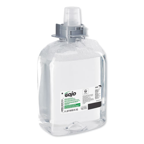 Green Certified Foam Hand Cleaner, Refill For Gojo Fmx-20 Push-style Dispenser, Unscented, 2,000 Ml, 2/carton