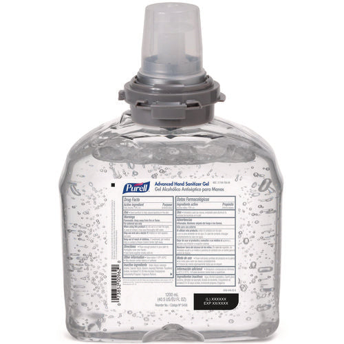 Advanced Hand Sanitizer Tfx Refill, Gel, 1,200 Ml, Unscented