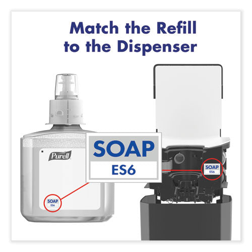 Clean Release Technology Healthy Soap Naturally Clean Foam, For Es6 Dispensers,  Fragrance-free, 1,200 Ml, 2/carton