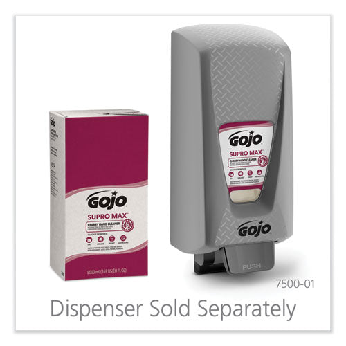 Supro Max Heavy Duty Hand Cleaner, Refill For Gojo Pro Tdx Touch-free Dispenser, Cherry Scent, 5,000 Ml, 2/carton