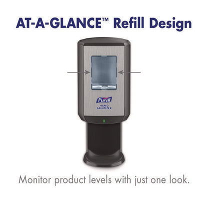 Cs8 Hand Sanitizer Dispenser, 1,200 Ml, 5.79 X 3.93 X 15.64, Graphite