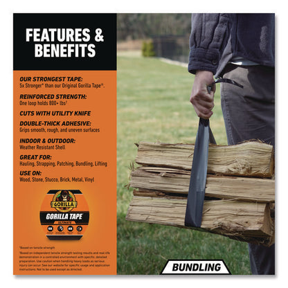 Ultimate Tape, 3" Core, 1.88" X 20 Yd, Black