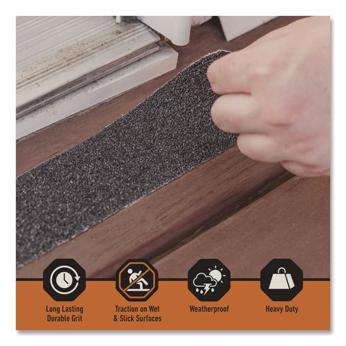 Tread Tape, 3" Core, 2" X 10 Ft, Black