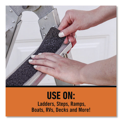 Tread Tape, 3" Core, 2" X 10 Ft, Black