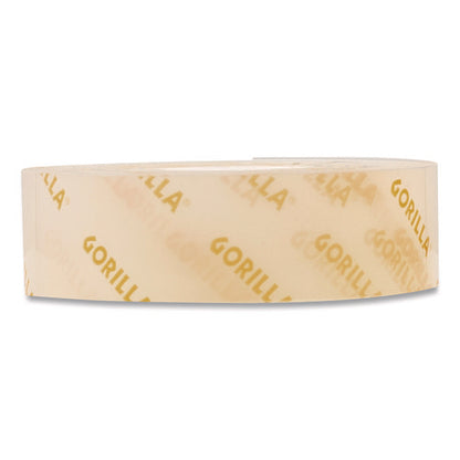 Tough And Clear Double-sided Mounting Tape, Permanent, Holds Up To 0.25 Lb Per Inch, 1" X 12.5 Ft, Clear