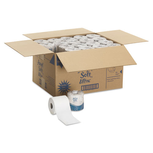 Angel Soft Ps Ultra Two-ply Premium Bathroom Tissue, Septic Safe, White, 400 Sheets/roll, 60 Rolls/carton