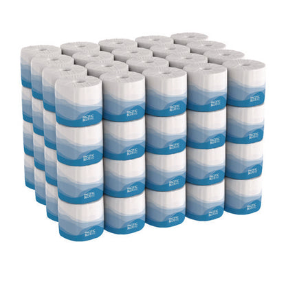 Pacific Blue Select Bathroom Tissue, Septic Safe, 2-ply, White, 550 Sheets/roll, 80 Rolls/carton