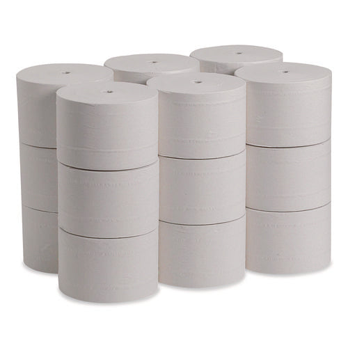 Compact Coreless Bath Tissue, Septic Safe, 2-ply, White, 1,500 Sheets/roll, 18 Rolls/carton