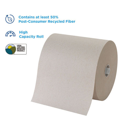 Pacific Blue Ultra Paper Towels, 1-ply, 7.87" X 1,150 Ft, Natural, 3 Rolls/carton