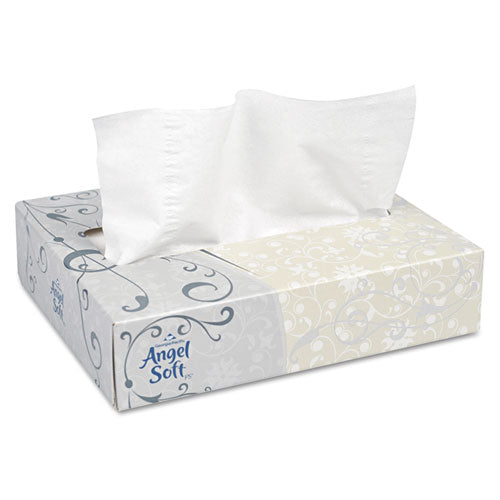 Angel Soft Ps Facial Tissue, 2-ply, White, 50 Sheets/box, 60 Boxes/carton