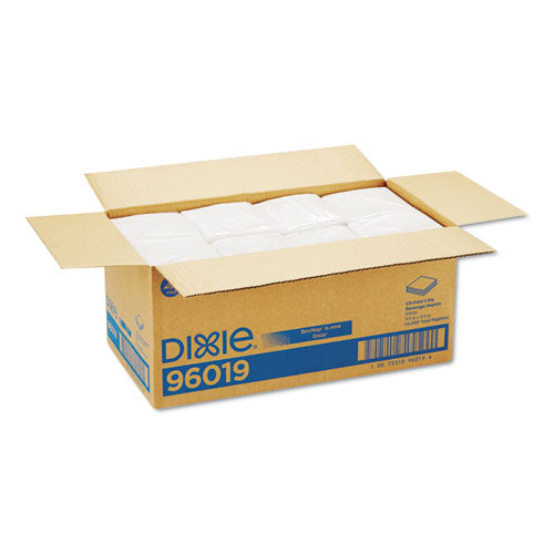 Beverage Napkins, Single-ply, 9 1/2 X 9 1/2, White, 4,000/carton