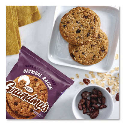 Cookies - Single Serve, Oatmeal Raisin, 2.5 Oz Packet, 60/carton