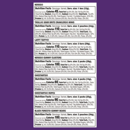 Party Mix Stand-up Bag, 120 Pieces, Assorted Flavors, 2.5 Lb Bag