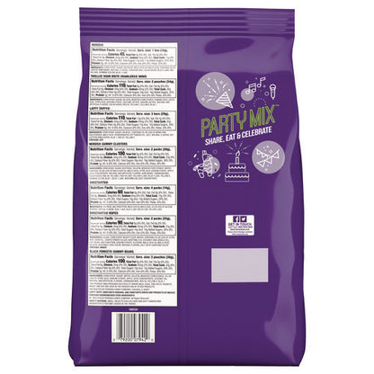 Party Mix Stand-up Bag, 120 Pieces, Assorted Flavors, 2.5 Lb Bag