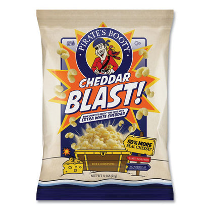 Cheddar Blast, Cheddar Cheese, 0.75 Oz Bag, 16/carton