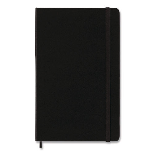 Hard Cover Notebook, 1-subject, Quadrille Rule, Black Cover, (120) 8.25 X 5 Sheets