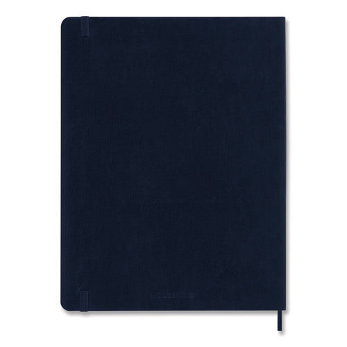 Classic Collection Hard Cover Notebook, 1-subject, Dotted Rule (4 Sq/in), Sapphire Blue Cover, (240) 8.25 X 5 Sheets