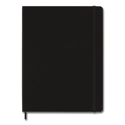 Classic Colored Hardcover Notebook, 1-subject, Narrow Rule, Black Cover, (192) 10 X 7.5 Sheets