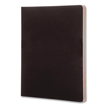 Cahier Journal, 1-subject, Narrow Rule, Black Cover, (64) 5.5 X 3.5 Sheets, 3/pack