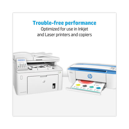 Recycled30 Paper, 92 Bright, 20 Lb Bond Weight, 8.5 X 11, White, 500 Sheets/ream, 10 Reams/carton
