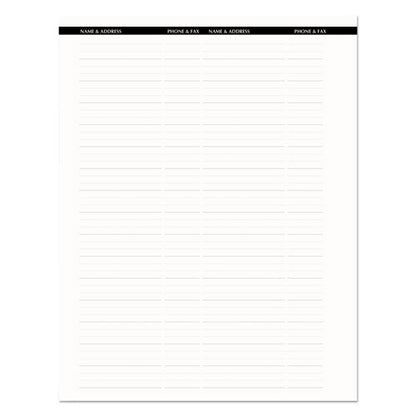 Academic Year Recycled Professional Weekly Planner, 11 X 8.5, Black Wirebound Soft Cover, 12-month (aug To July): 2025-2026