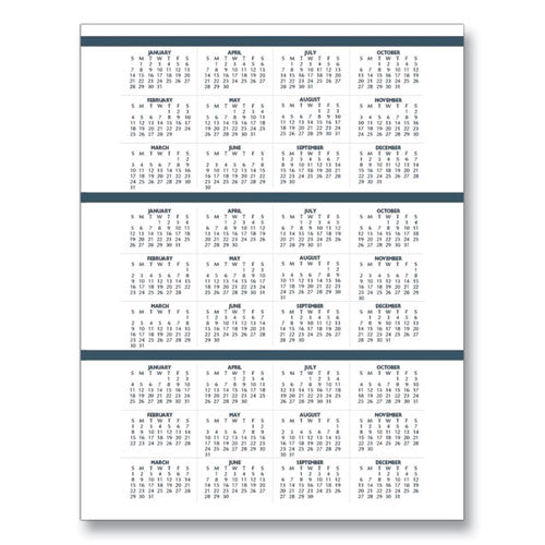 Monthly Hard Cover Two-year Planner, 11 X 8.5, Black Cover, 24-month: Jan 2026 To Dec 2027