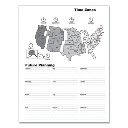 Recycled Monthly 5-year/62-month Planner, 11 X 8.5, Black Cover, 62-month: Dec 2025 To Jan 2031